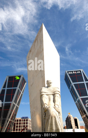 Europ gate, Madrid, Espagne Banque D'Images