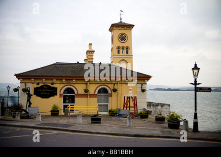 La maison de la douane dans la ville balnéaire de Cobh Irlande Banque D'Images