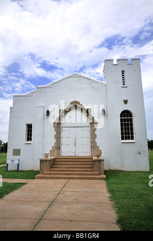 Le Fort Reno chapelle construite en 1944 par des prisonniers de guerre allemands Banque D'Images