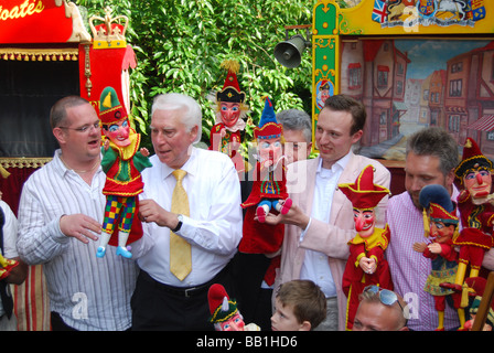 Punch et Judy hommes marionnettes Punch', 'Mr Banque D'Images