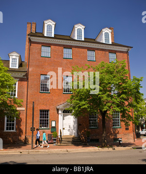 ALEXANDRIA VIRGINIA USA Gadsby's Tavern sur North Royal Street dans la Vieille Ville Banque D'Images