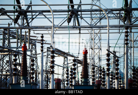 Un Seattle City Light Power Station in south Seattle Washington USA Banque D'Images