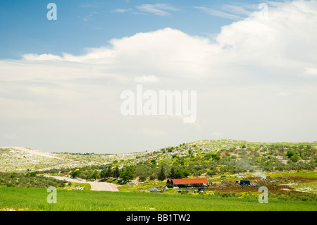 Israël Cisjordanie Palestine Samarie Dotan Valley Banque D'Images