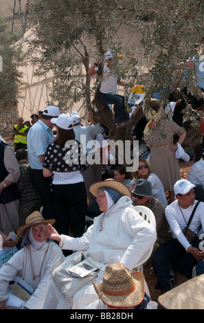 Israël Jérusalem Messe pontificale solennelle à Gethsemani 12 05 09 Banque D'Images