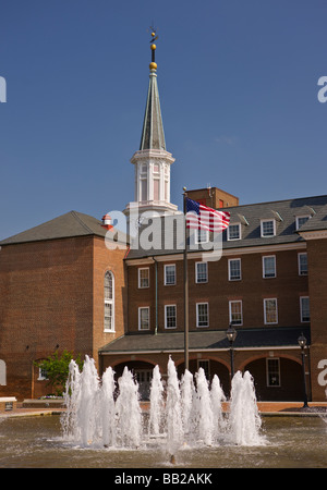 ALEXANDRIA VIRGINIA USA City Hall au Market Square Banque D'Images