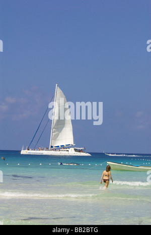 République dominicaine, Bayahibe, Viva Wyndham Dominicus Beach Banque D'Images