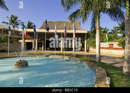 République dominicaine, Bayahibe, Viva Wyndham Dominicus Beach Banque D'Images