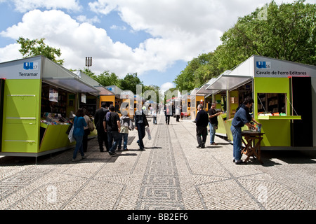 79e Foire du livre de Lisbonne - Feira do Livro de Lisboa - 2009, tenue à Parc Eduardo VII. Portugal Banque D'Images