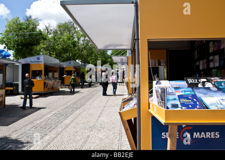 79e Foire du livre de Lisbonne - Feira do Livro de Lisboa - 2009, tenue à Parc Eduardo VII. Portugal Banque D'Images