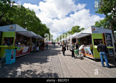 79e Foire du livre de Lisbonne - Feira do Livro de Lisboa - 2009, tenue à Parc Eduardo VII. Portugal Banque D'Images