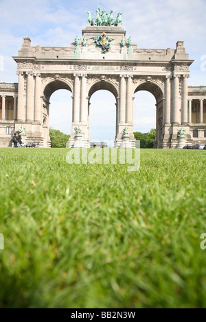 Bruxelles, Brussel, Bruxelles, Belgique, Arche, Arc de Triomphe, Parc, Jubilee, Cinquantenaire Banque D'Images