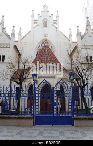 Synagogue Maisel, Prague juive, Vieille Ville, Prague, République Tchèque Banque D'Images