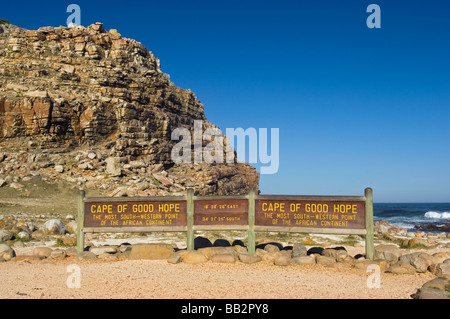 Le Cap de Bonne Espérance, le Parc National de Table Mountain, Cape Town, Afrique du Sud Banque D'Images