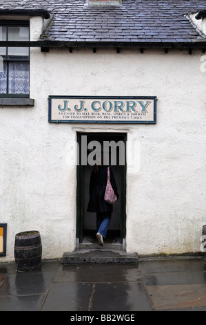 Tradition traditionnel pub thème extérieur park comté limerick Irlande Banque D'Images