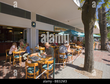 Tasse et Bean Coffee Shop, Stellenbosch, South Africa' Banque D'Images