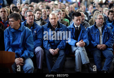 Assemblée générale conseil de travail chez Volkswagen AG Wolfsburg Banque D'Images