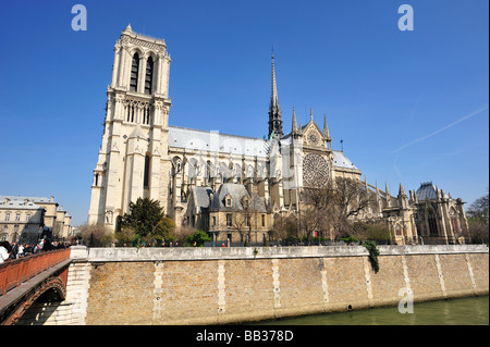 Notre Dame de Paris, Paris, France Banque D'Images