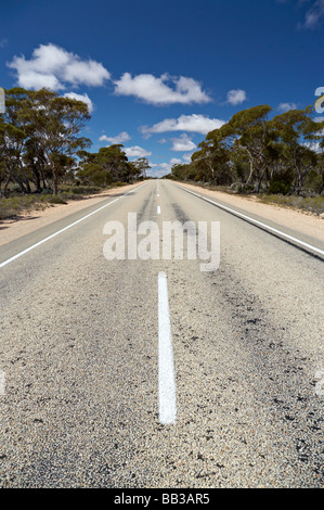 L'Autoroute Erye en Australie du Sud La route principale dans le sud de l'Australie Banque D'Images