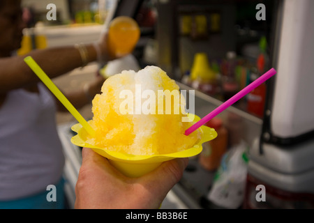 USA, Hawaii, Big Island, Kona, Lola's shaved ice (RF) Banque D'Images