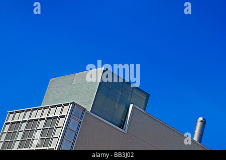 Détail des photos de paysages urbains : mortier de briques d'imposants bâtiments actualités windows est l'architecture et les objets de sécurité Banque D'Images