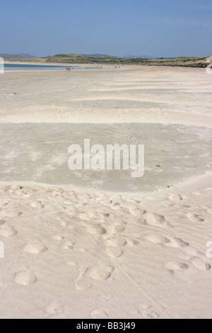 Plage intacte à Narin, comté de Donegal, Irlande Banque D'Images
