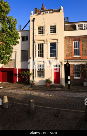 Le Cardinal Wharf South Bank Southwark et Cardinal Cap Alley London UK Banque D'Images