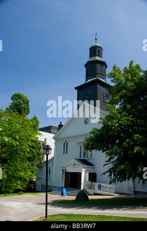 Le Canada, la Nouvelle-Écosse, Halifax. L'église anglicane Saint Paul, vers 1749, la plus ancienne église protestante du Canada. Banque D'Images