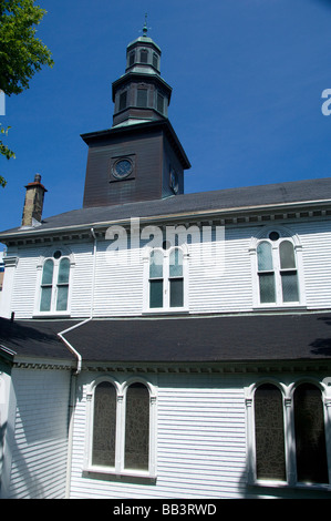 Le Canada, la Nouvelle-Écosse, Halifax. L'église anglicane Saint Paul, vers 1749, la plus ancienne église protestante du Canada. Banque D'Images