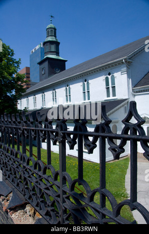 Le Canada, la Nouvelle-Écosse, Halifax. L'église anglicane Saint Paul, vers 1749, la plus ancienne église protestante du Canada. Banque D'Images