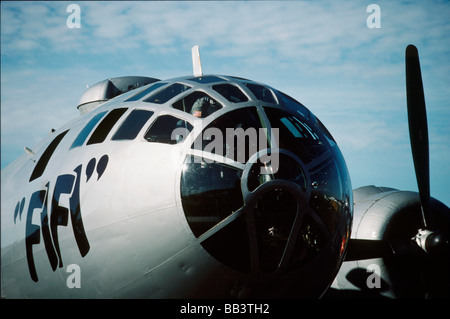 Boeing B-29 Fifi à la CAF Air Show, Holman Field at St. Paul Banque D'Images