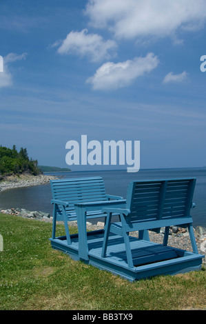 Le Canada, la Nouvelle-Écosse, Auld's Cove. Banque D'Images