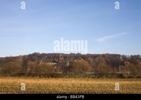 Kirkstall Abbey Leeds West Yorkshire Banque D'Images