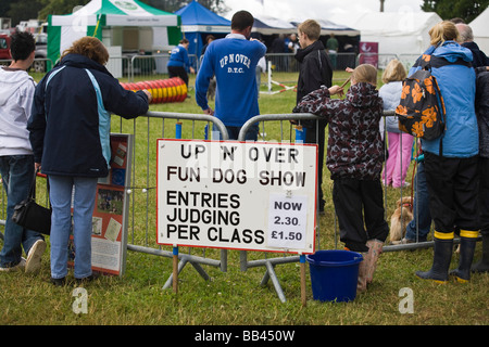 Dog Show Rural au Cotswold Show 2008, Cirencester, Gloucestershire, Royaume-Uni Banque D'Images