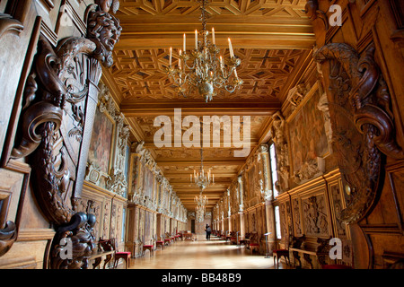 FRANCE FONTAINEBLEAU CHÂTEAU Banque D'Images