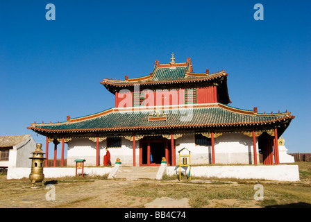 Le monastère de Shankh, Mongolie Banque D'Images