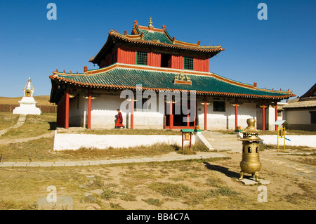 Le monastère de Shankh, Mongolie Banque D'Images