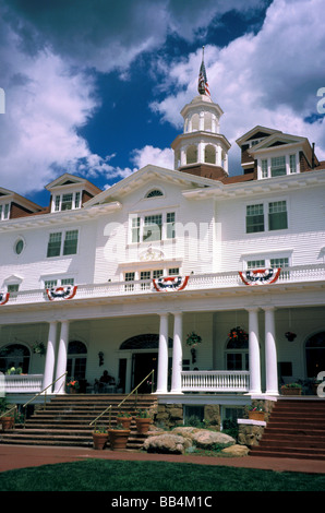 Amérique du Nord, Etats-Unis, Californie, Estes Park. Stanley Hotel, l'hôtel hanté. Banque D'Images