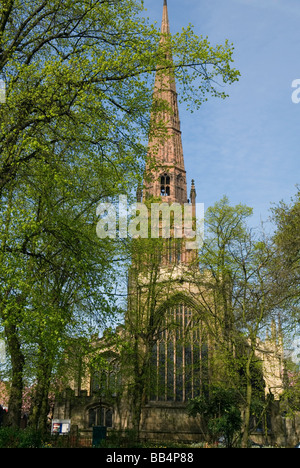 L'église Holy Trinity Coventry City Centre Banque D'Images