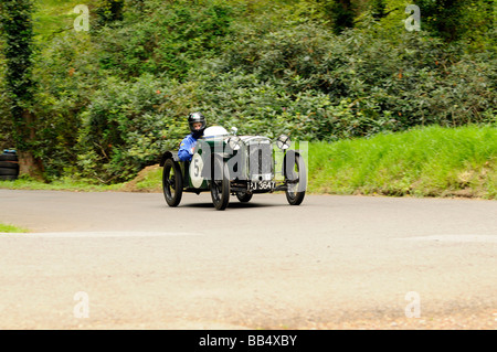 Austin 7 Ulster 2 places 1930 sport 747cc Wiscombe Hill Climb 10 Mai 2009 Banque D'Images