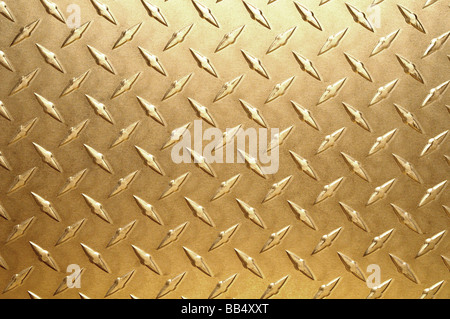 La plaque de fond en acier diamant. Couramment utilisé comme une sculpture ou couvrant des pare-chocs et les boîtes à outils Banque D'Images