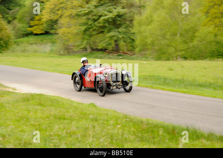 Austin Rolt Ulster 1930 747cc wiscombe hill climb 10 Mai 2009 Banque D'Images