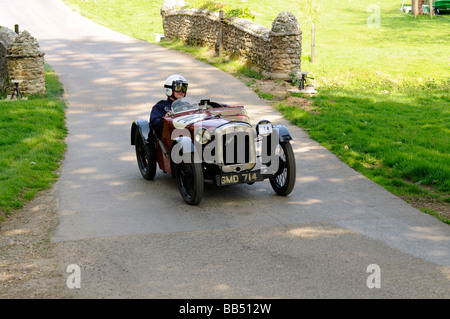 Austin Rolt Ulster 1930 747cc wiscombe hill climb 10 Mai 2009 Banque D'Images