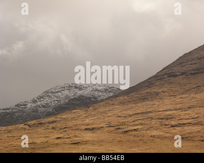 Ben plus, plus haute montagne sur l'île de Mull, en Ecosse Banque D'Images