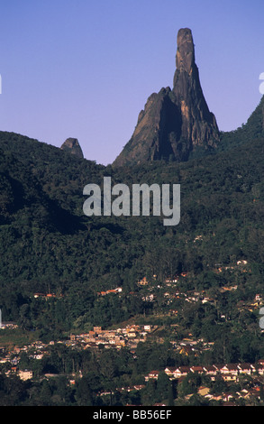 Doigt de Dieu Serra dos Órgãos montagne Brésil Banque D'Images