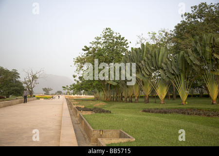 Conçu par le célèbre architecte, Manfredi Nicoletti, Millenium Park est le plus grand parc d'Abuja et espace vert. D'abord ouvert Banque D'Images