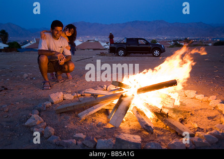 Incendie juif Fest "Lag Baomer' Banque D'Images