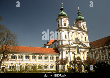 Église St John Waldsassen Stiftland Allemagne Bavière Haut-palatinat Banque D'Images