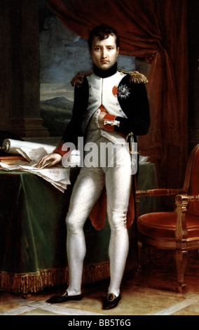 Napoléon I, 15.8.1769 - 5.5.1821, Empereur des Français 1804 - 1815, pleine longueur, en uniforme, peinture de François-Pascal Gérard, vers 1812, Musée Napoléon, Ile d'Aix, Banque D'Images