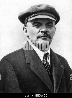Lénine (Vladimir Ilyich Ulyanov), 22.4.1870 - 21.1.1924, politicien russe, portrait, photo prise le 1.5.1920 à Moscou, Banque D'Images