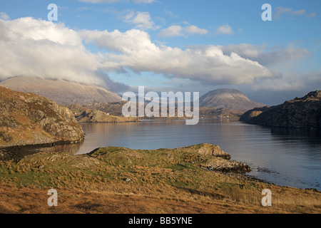 Magnifique Loch Inchard Kinlochbervie Sutherland Banque D'Images